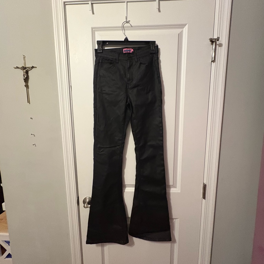 Edikted Black Flare Pants